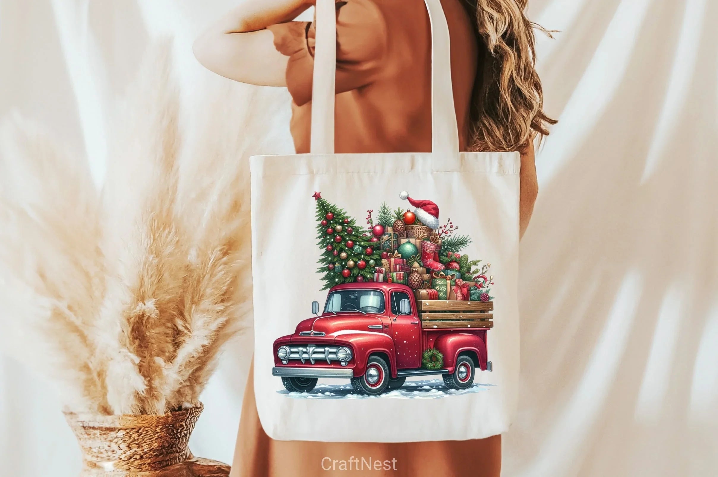 Christmas Truck Clipart Bundle 5 - CraftNest - Digital Crafting and Art