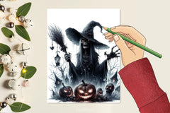 Halloween Witch Clipart Bundle - CraftNest - Digital Crafting and Art