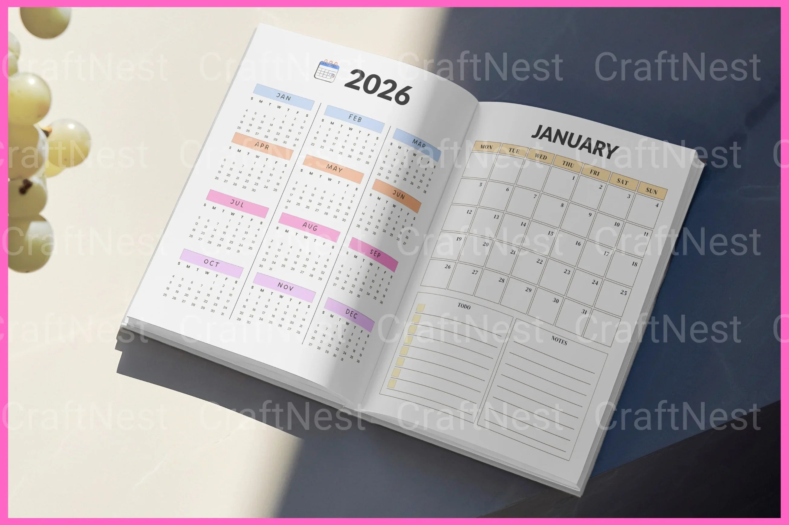 Weekly Fitness Guide - CraftNest - Digital Crafting and Art