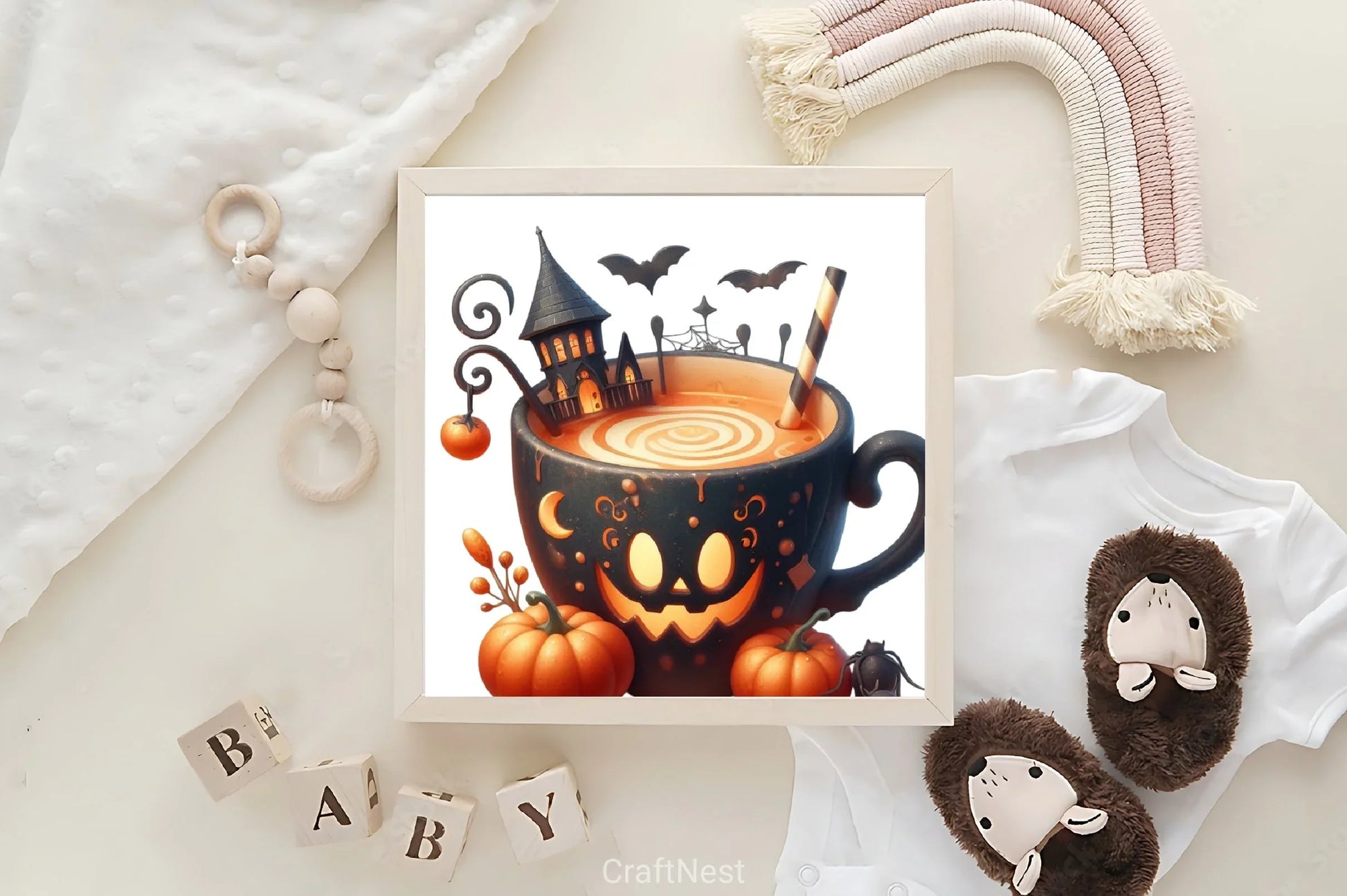 Halloween Coffee Clipart Bundle - CraftNest - Digital Crafting and Art