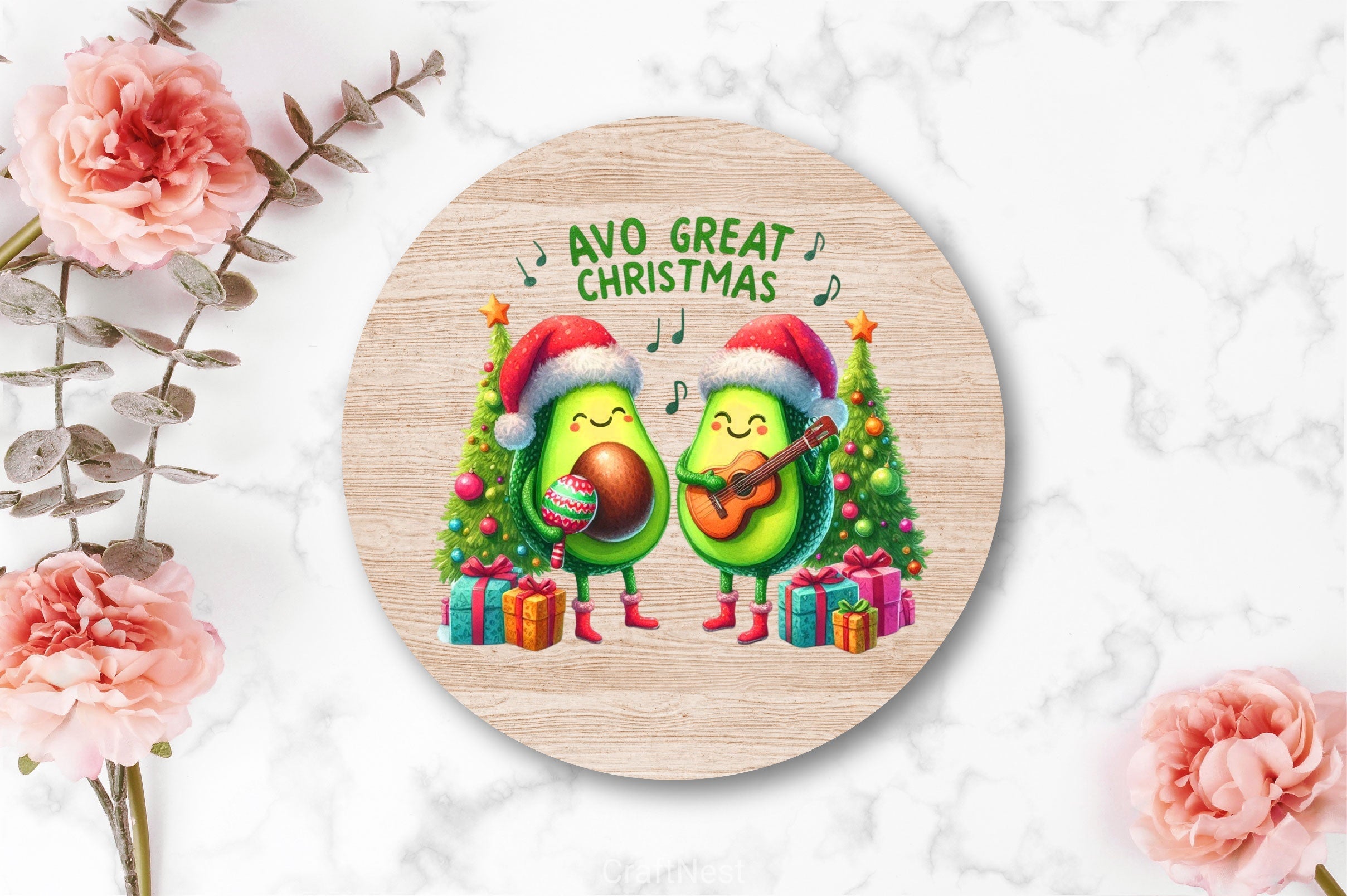 Avo Great Christmas Merry Christmas Clipart Bundle 5
