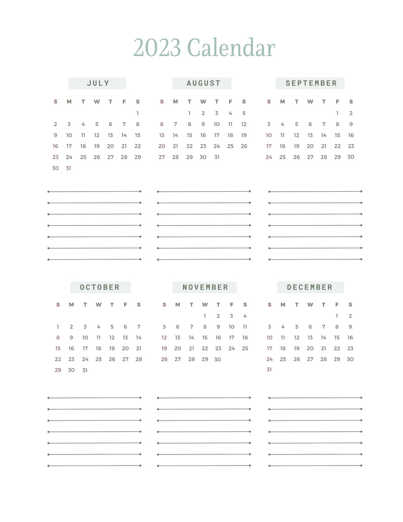 Planner and Calendar KDP Planner - CraftNest - Digital Crafting and Art