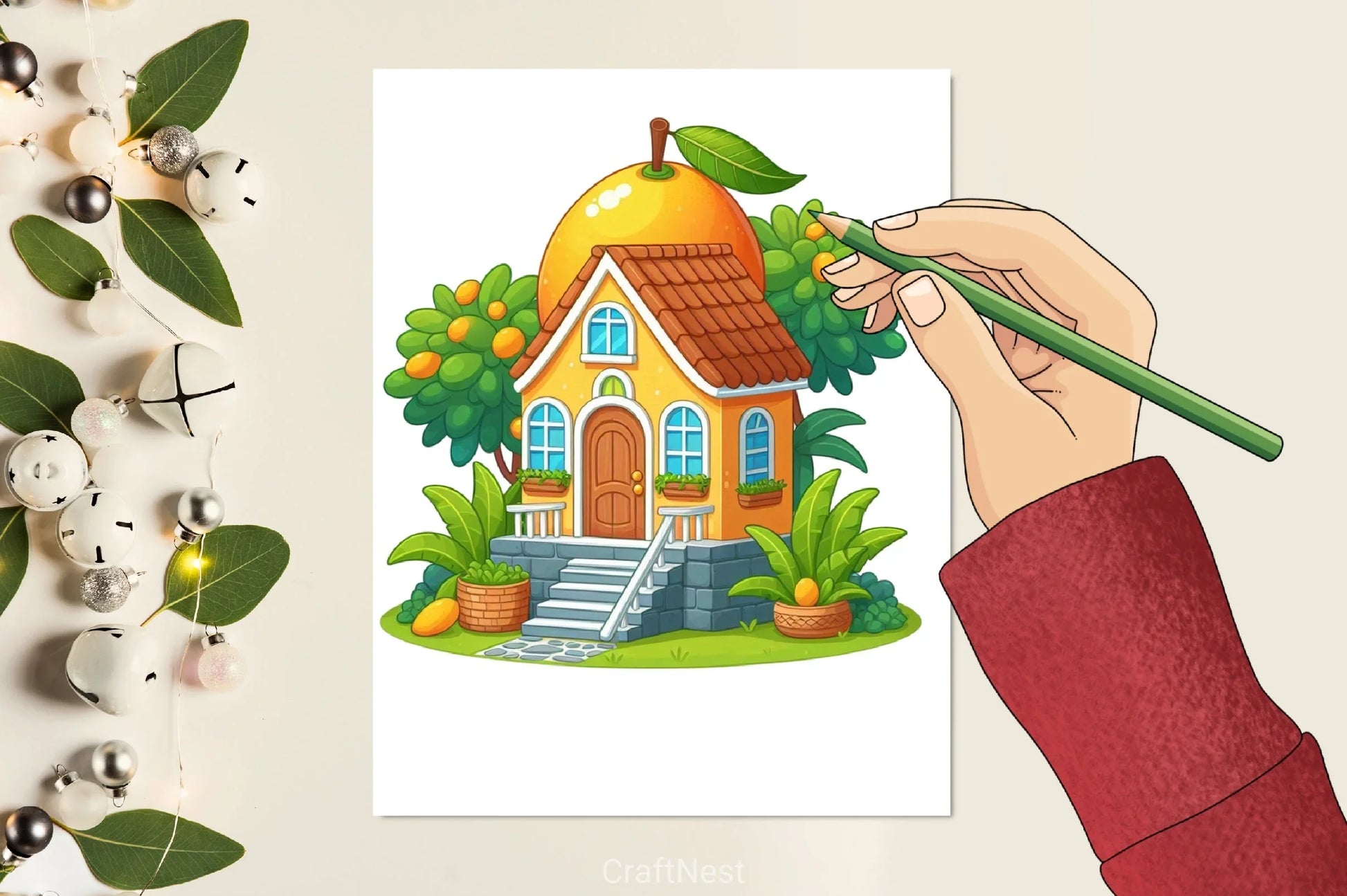 Mango House Clipart Bundle - CraftNest - Digital Crafting and Art