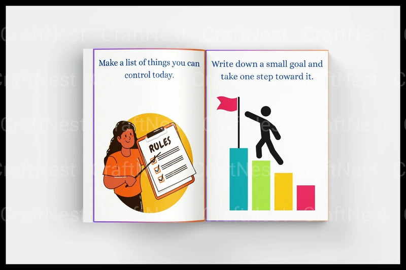 50 Anxiety Coping Skills Cards for Stress Relief - CraftNest - Digital Crafting and Art