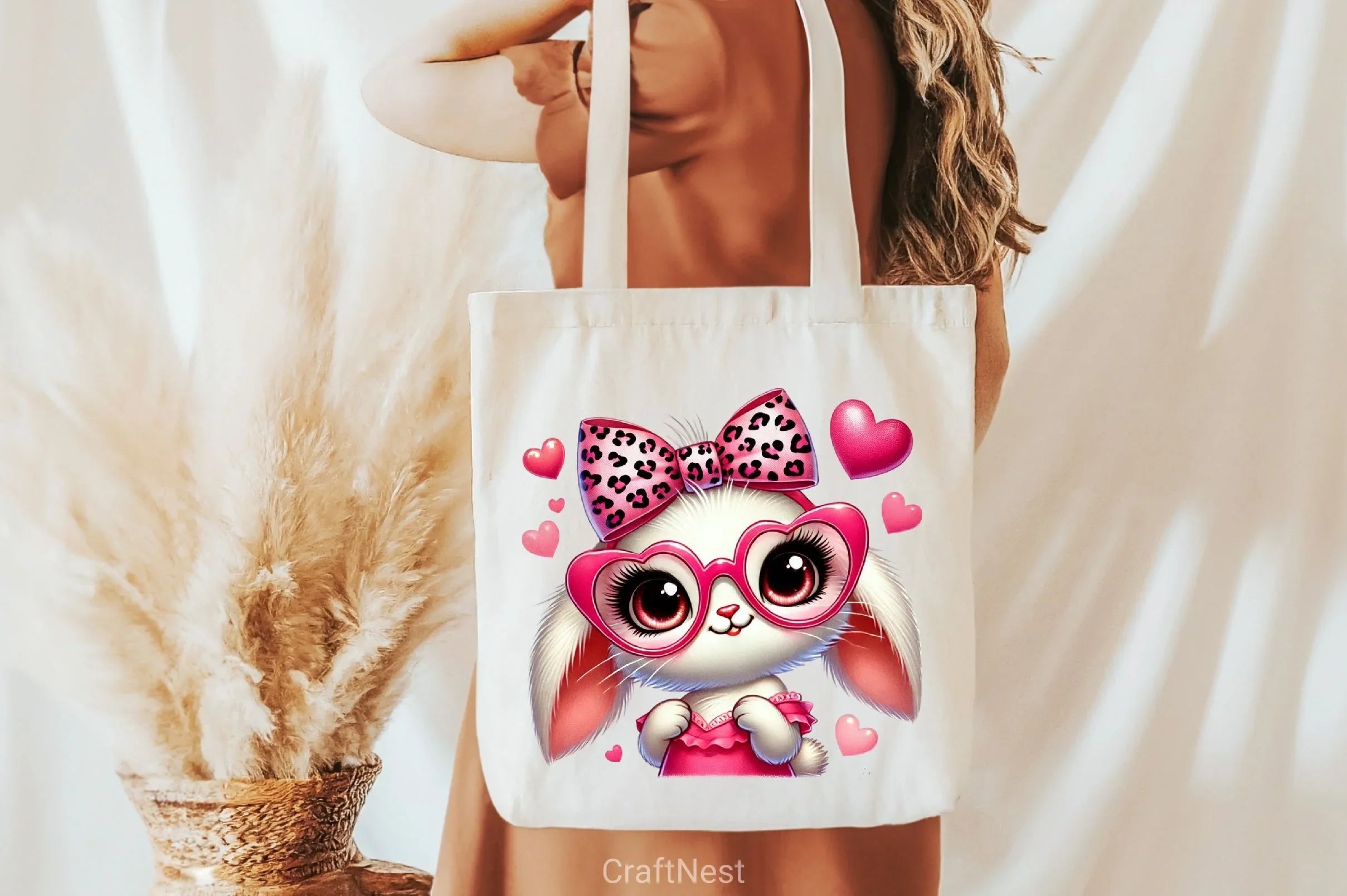 Valentine's Bunny Clipart Bundle - CraftNest - Digital Crafting and Art