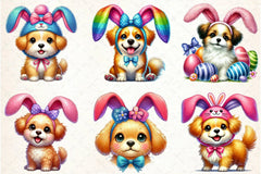 Easter Dogs Clipart Bundle - CraftNest - Digital Crafting and Art