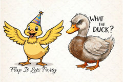 Sarcastic Ducks Quotes Clipart Bundle - CraftNest - Digital Crafting and Art