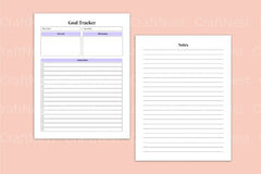 Goal Tracker Tool - CraftNest - Digital Crafting and Art