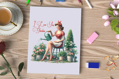 Retro Vintage Sassy Clipart Bundle - CraftNest - Digital Crafting and Art