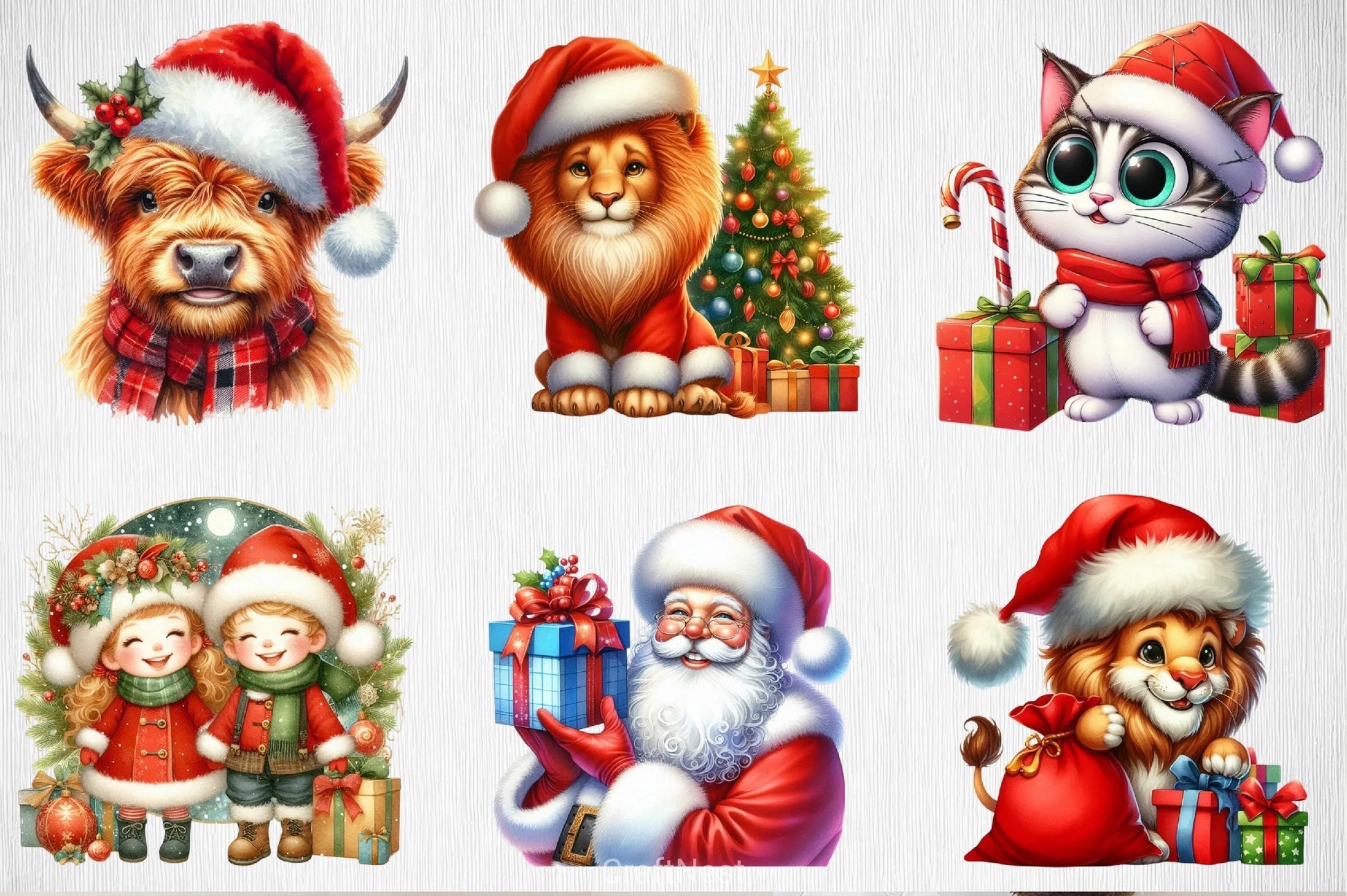 Christmas Clipart Bundle 6 - CraftNest - Digital Crafting and Art