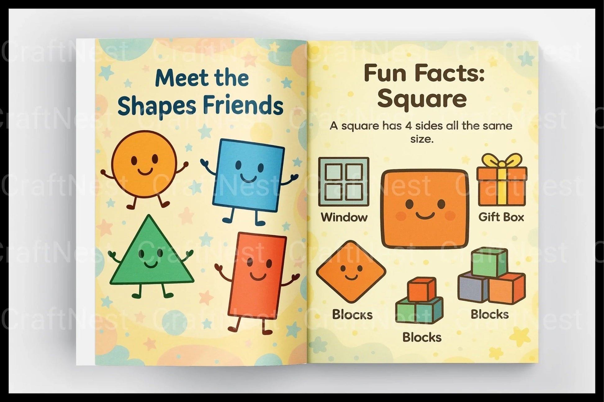 My Shapes and Colors Book - CraftNest - Digital Crafting and Art