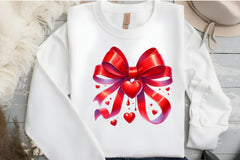 Valentine's Heart & Ribbon Clipart Bundle - CraftNest - Digital Crafting and Art