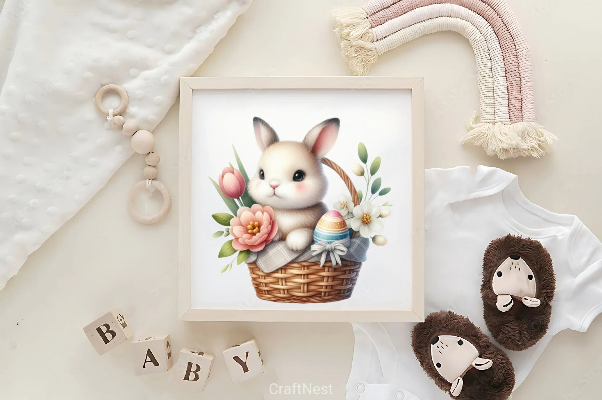 Easter Bunny Clipart Bundle 52 - CraftNest - Digital Crafting and Art