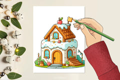 Cake House Clipart Bundle - CraftNest - Digital Crafting and Art