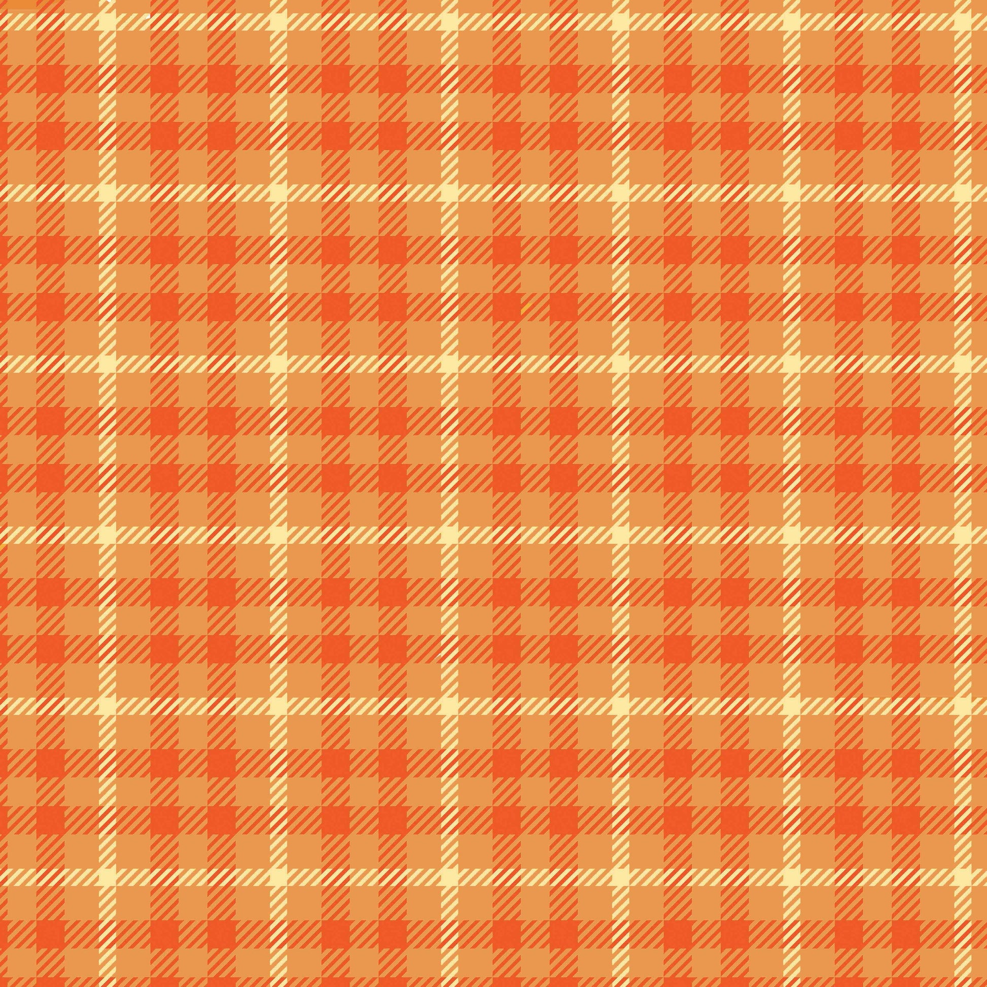 Fall Plaid Seamless Digital Paper - CraftNest - Digital Crafting and Art