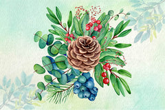 Poinsettia Leaves Clipart Bundle - CraftNest - Digital Crafting and Art