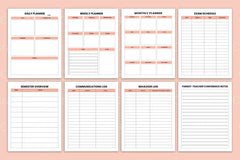 Teacher Management Binder for Effective Classroom Organization - CraftNest - Digital Crafting and Art