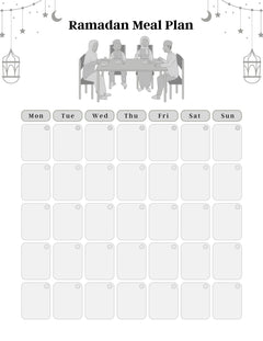 Ramadan Planner Canva KDP Planner - CraftNest - Digital Crafting and Art