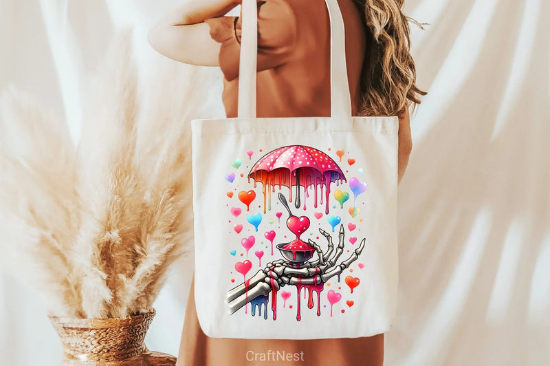 Valentine Skeleton Clipart Bundle 4 - CraftNest - Digital Crafting and Art