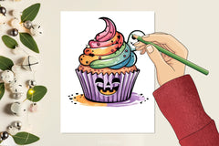 Spooky Cupcake Clipart Bundle - CraftNest - Digital Crafting and Art