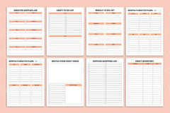 Craft Business Organizer for Efficient Management - CraftNest - Digital Crafting and Art