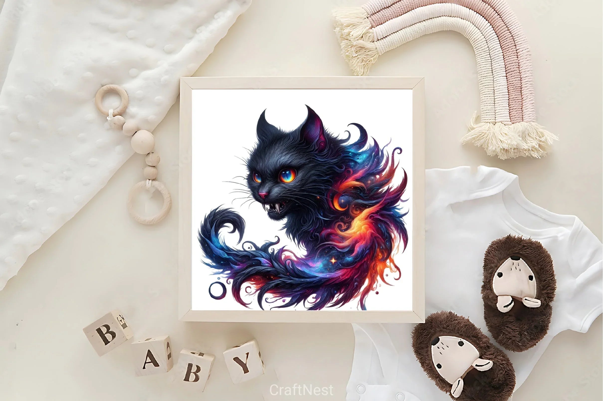 Dark Fairy Cat Clipart Bundle - CraftNest - Digital Crafting and Art