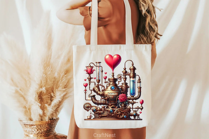 Valentine Steampunk Clipart Bundle - CraftNest - Digital Crafting and Art