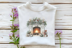 White Chic Christmas Clipart Bundle - CraftNest - Digital Crafting and Art