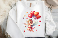 Valentine Cupid Clipart Bundle - CraftNest - Digital Crafting and Art