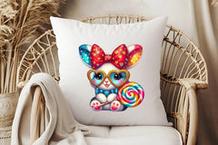 Bunny Heart Sunglasses Clipart Bundle - CraftNest - Digital Crafting and Art