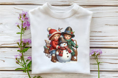 Vintage Christmas Clipart Bundle - CraftNest - Digital Crafting and Art