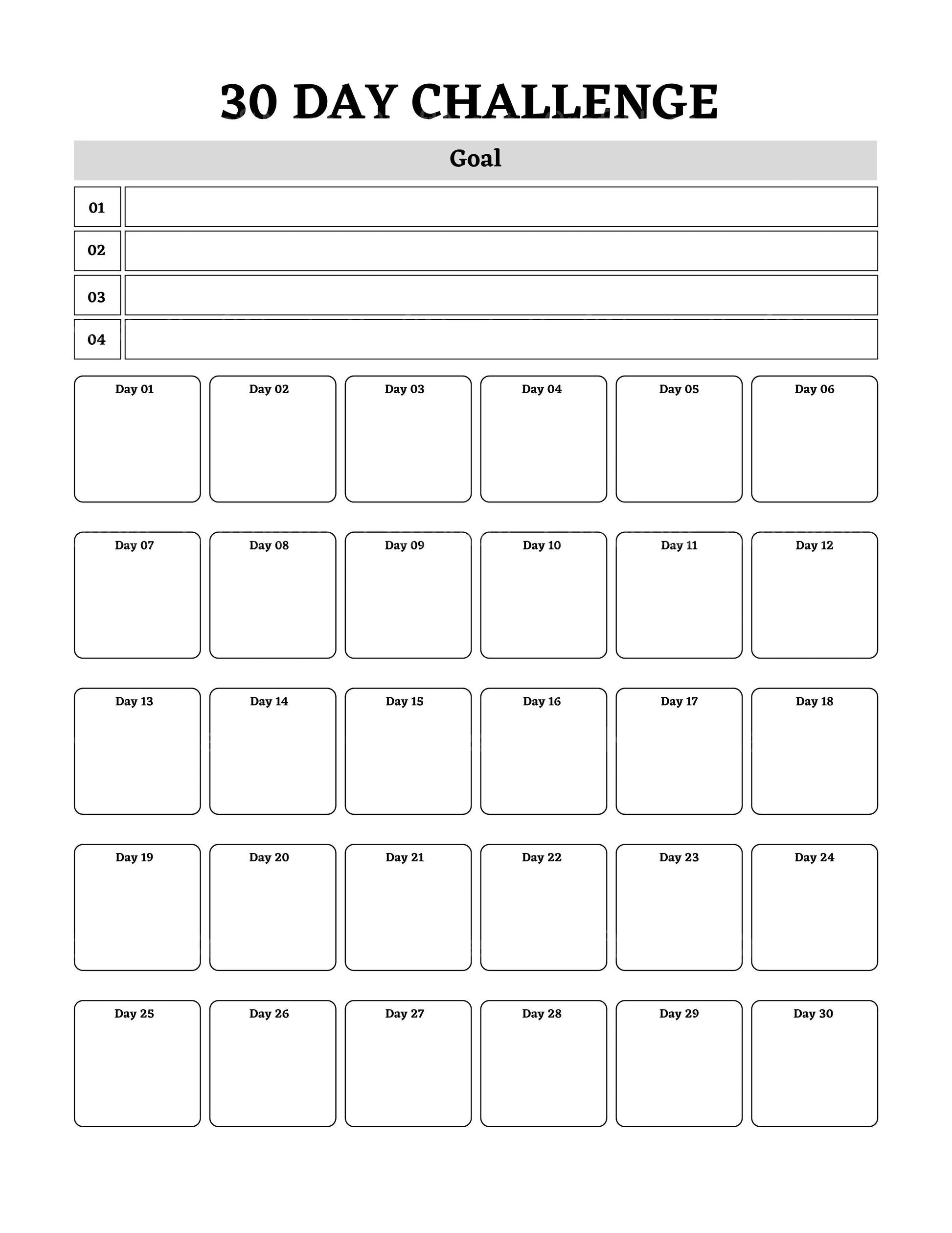 Customizable Fitness Planner Canva Template - CraftNest - Digital Crafting and Art