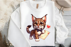 Valentine's Day Lynx Clipart Bundle - CraftNest - Digital Crafting and Art