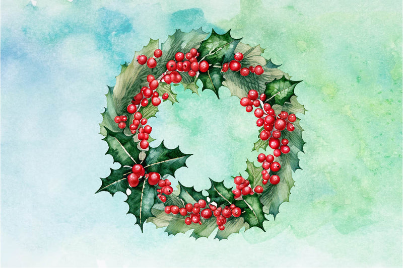 Christmas Wreath Clipart Bundle 1 - CraftNest - Digital Crafting and Art