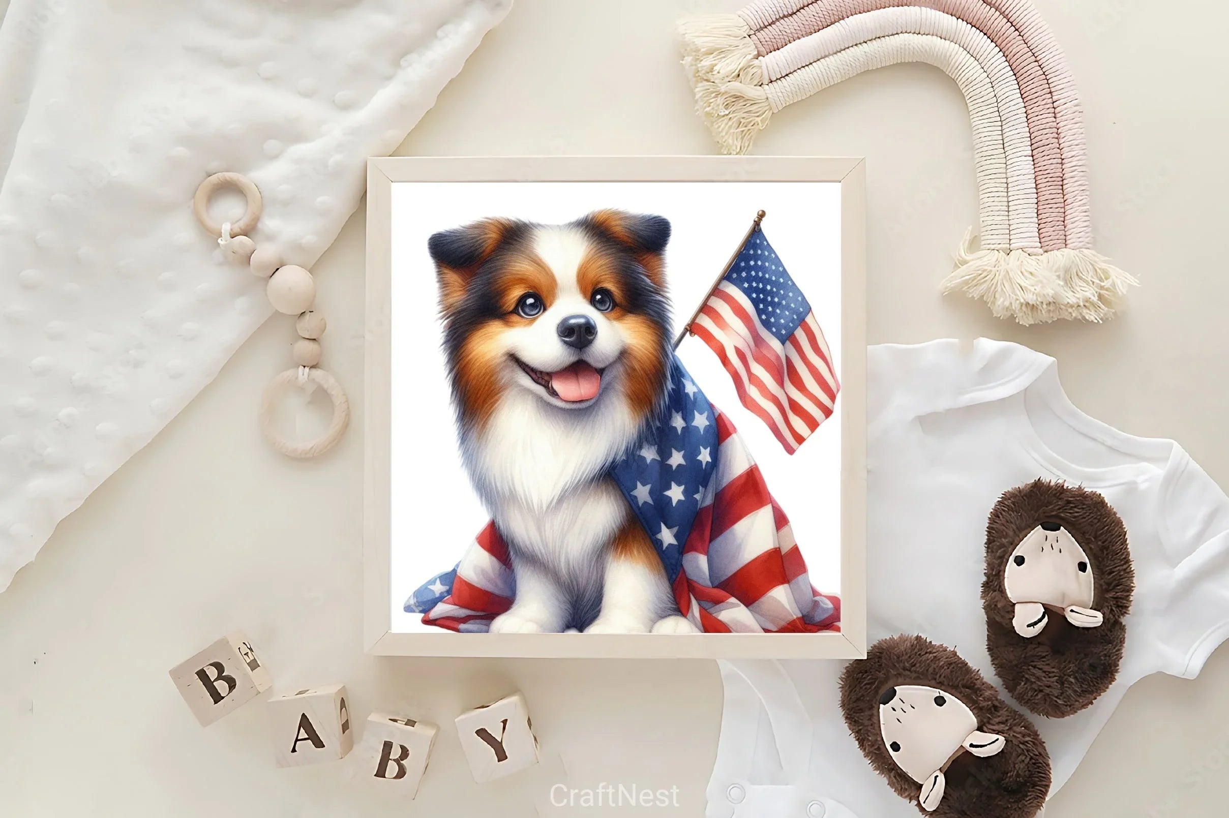 4th of July Cat & Dog Clipart Bundle - CraftNest - Digital Crafting and Art