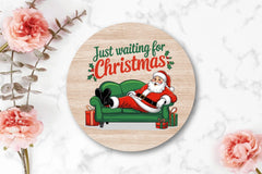 Just Waiting For Christmas Retro Clipart Bundle 3 - CraftNest - Digital Crafting and Art