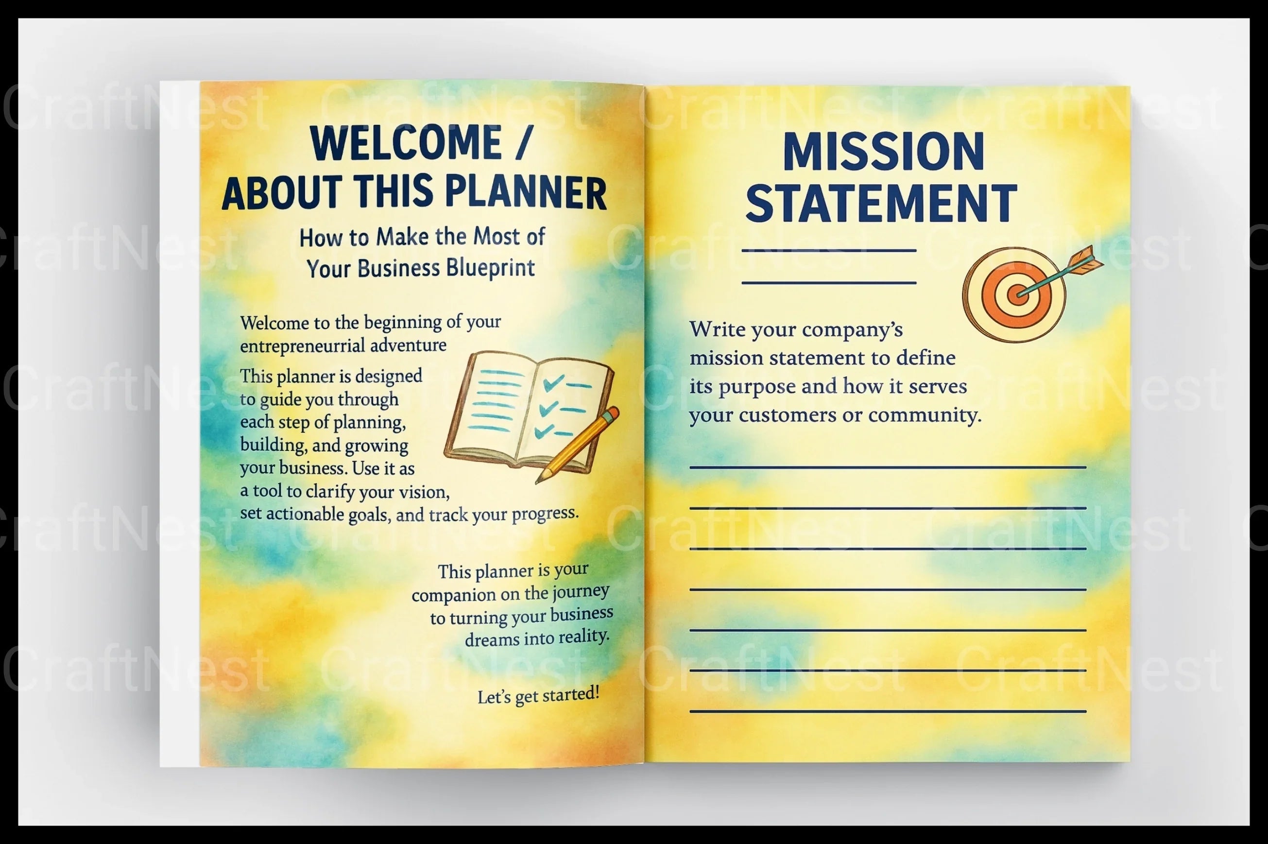Your Business Blueprint - CraftNest - Digital Crafting and Art