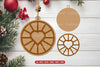 Christmas Ornament Laser Cut SVG Bundle