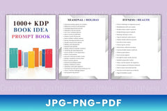 Creative KDP Book Idea Prompt Guide - CraftNest - Digital Crafting and Art