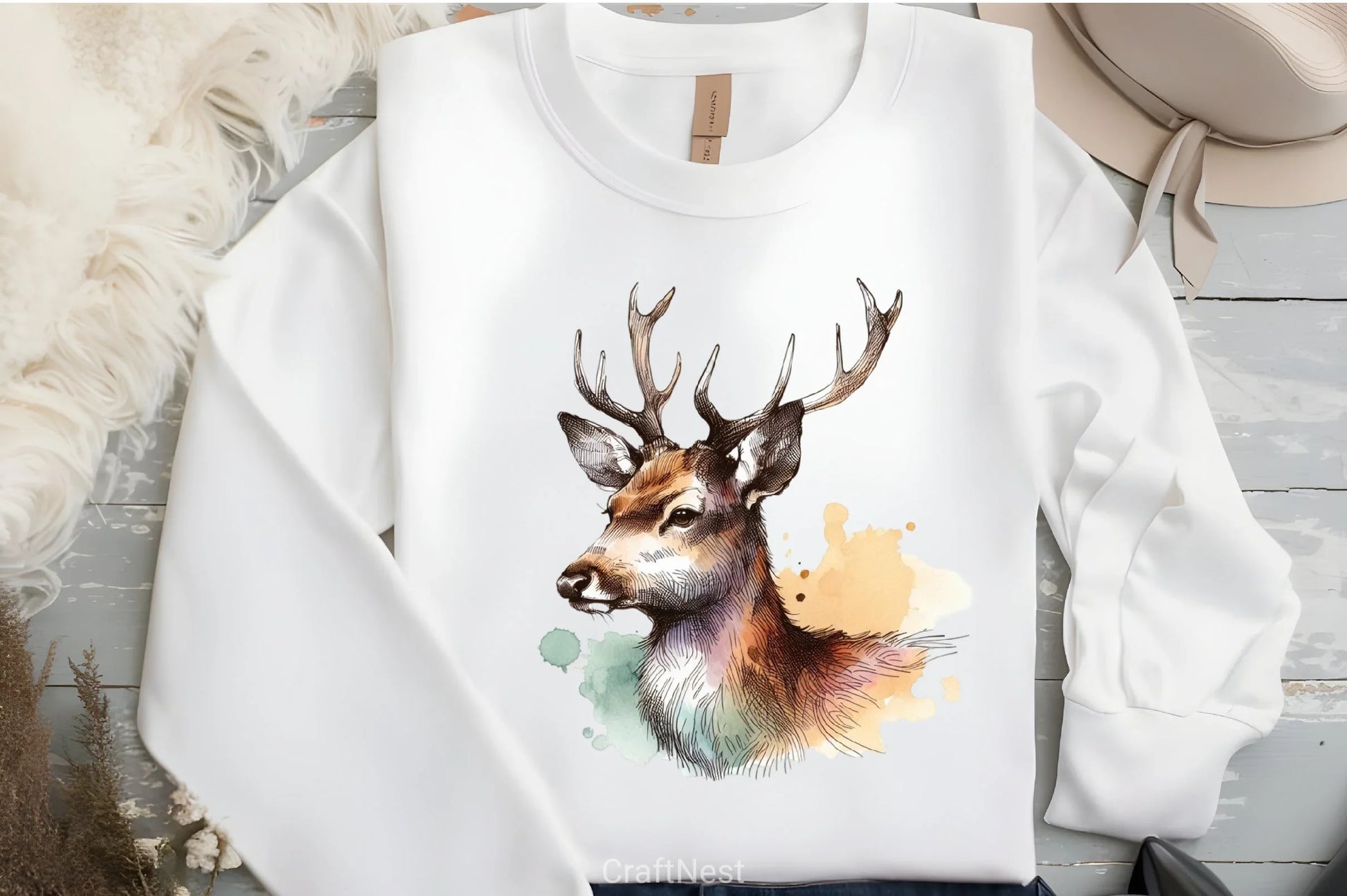 Deer Clipart Bundle - CraftNest - Digital Crafting and Art