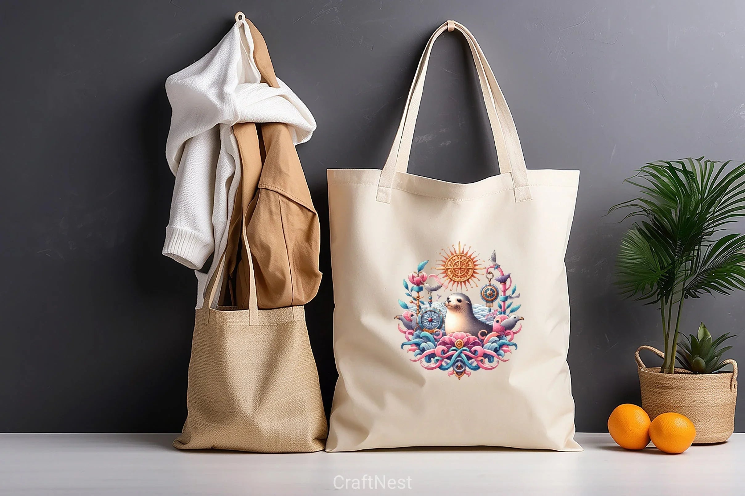 Sea Animals Clipart Bundle - CraftNest - Digital Crafting and Art