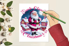Vintage Santa Clipart Bundle 2 - CraftNest - Digital Crafting and Art