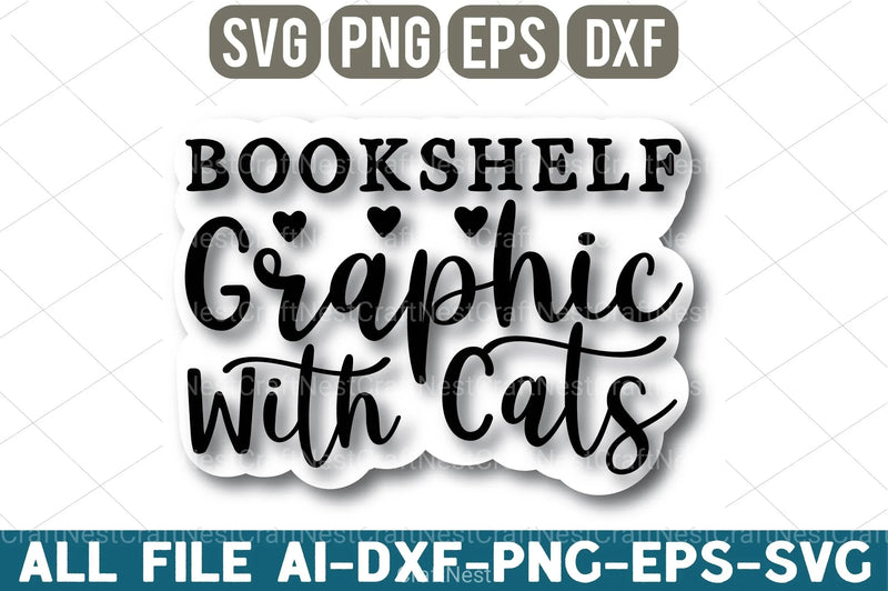 Book Lover Design Bundle - CraftNest - Digital Crafting and Art