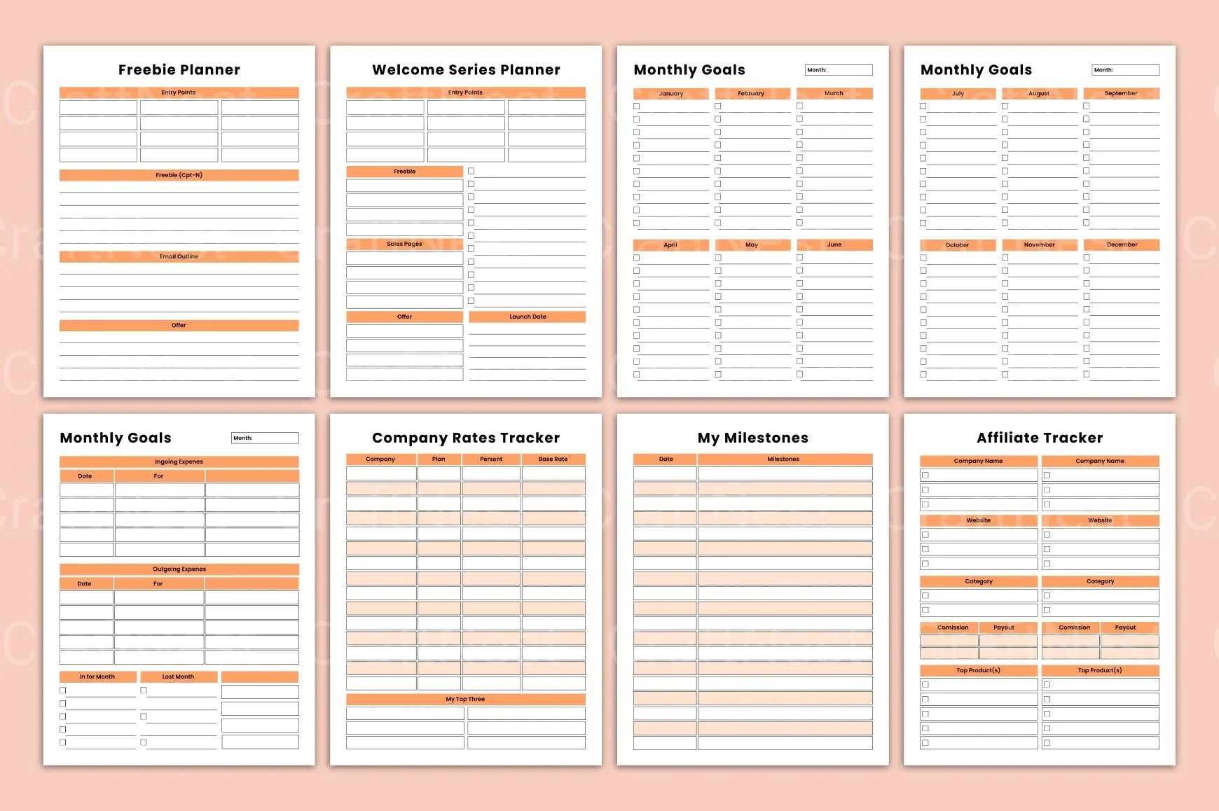 Online Business Workbook Guide - CraftNest - Digital Crafting and Art