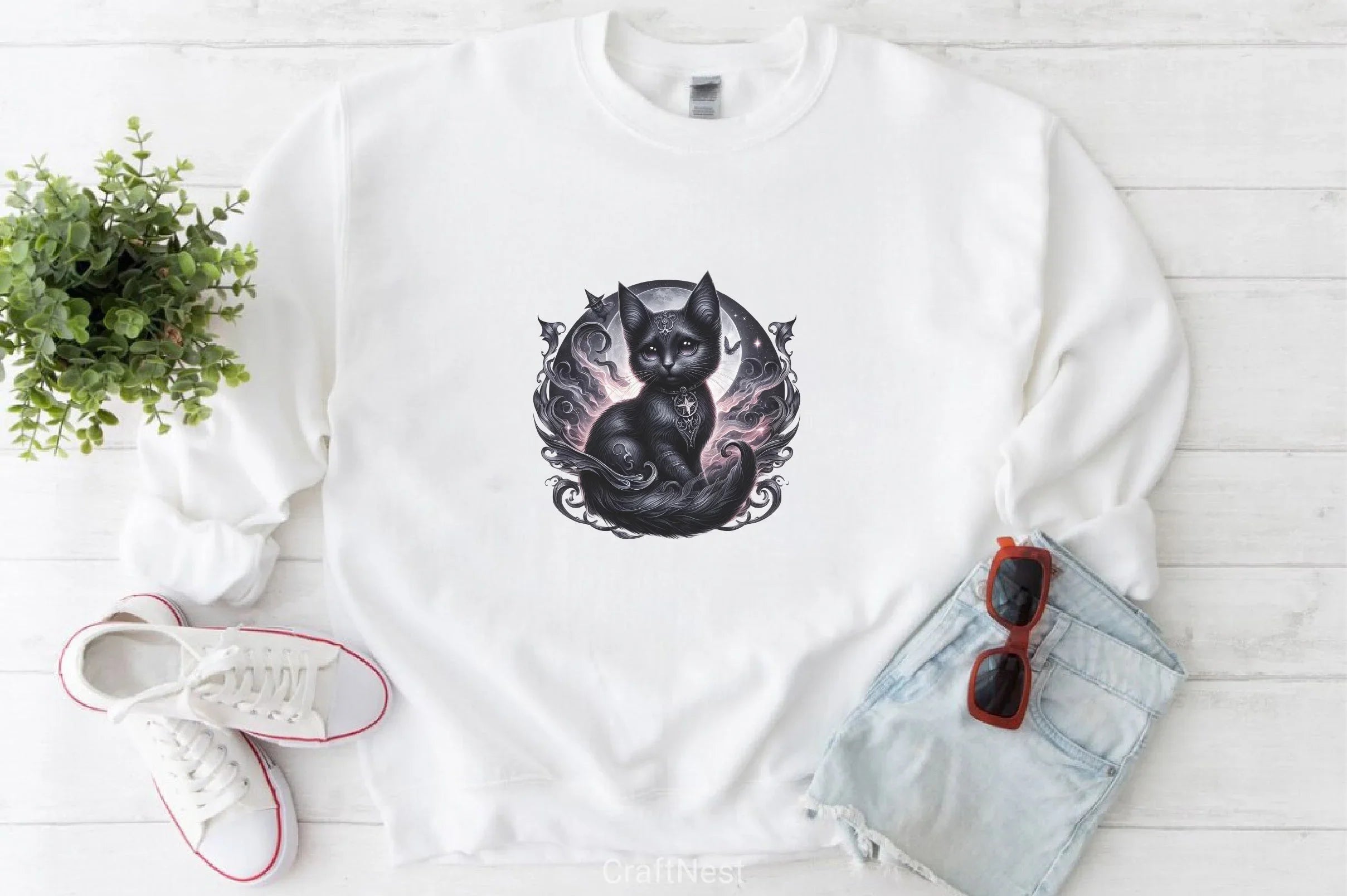 Baby Magic Cat Clipart Bundle - CraftNest - Digital Crafting and Art