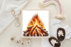 Bonfire Camping Clipart Bundle - CraftNest - Digital Crafting and Art