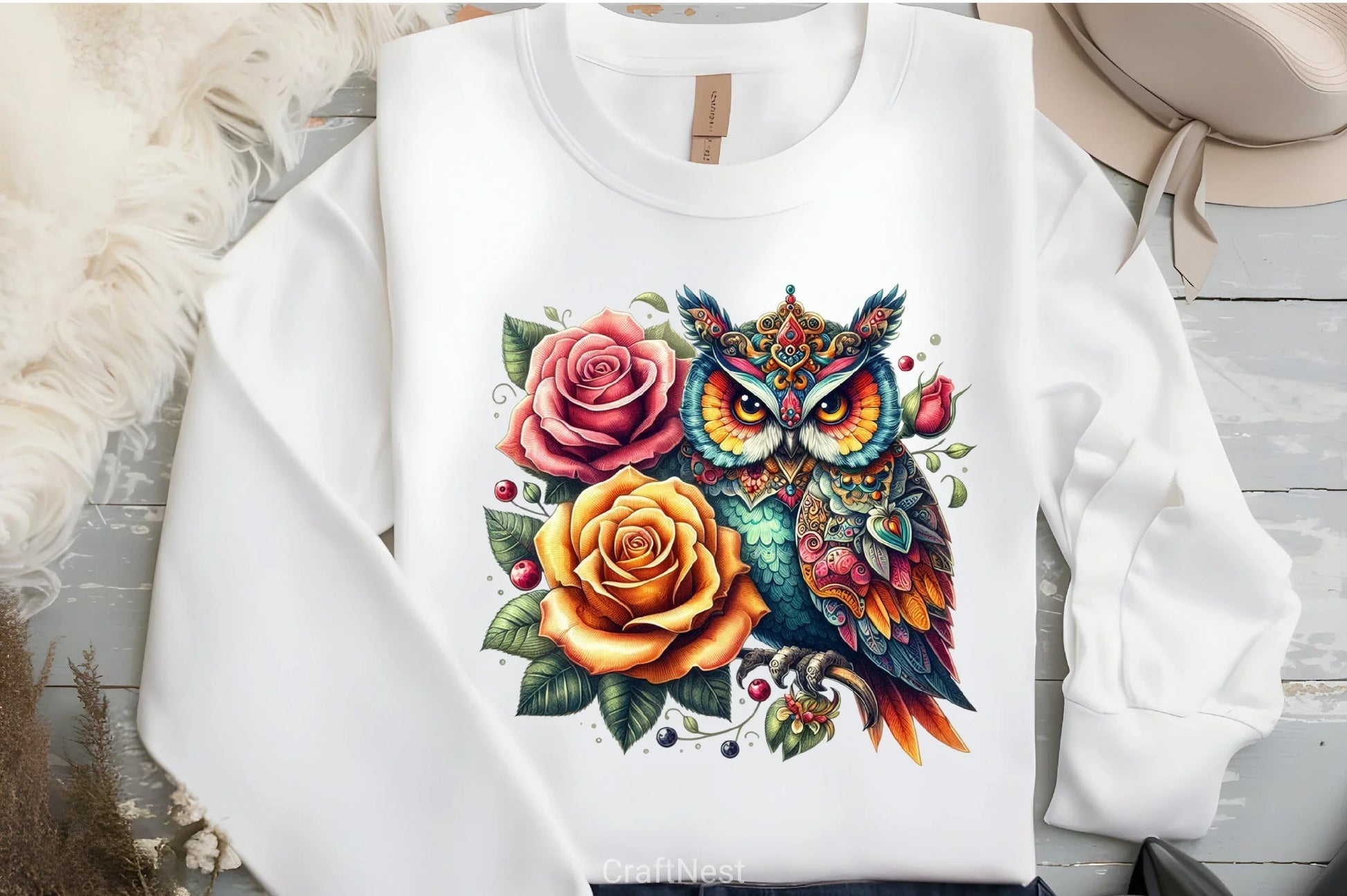 Valentine Owl Clipart Bundle 2 - CraftNest - Digital Crafting and Art