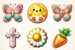Easter Biscuit Clipart Bundle - CraftNest - Digital Crafting and Art