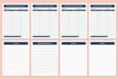 Business Balance Sheet Overview - CraftNest - Digital Crafting and Art