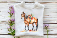 Christmas Horse Clipart Bundle - CraftNest - Digital Crafting and Art